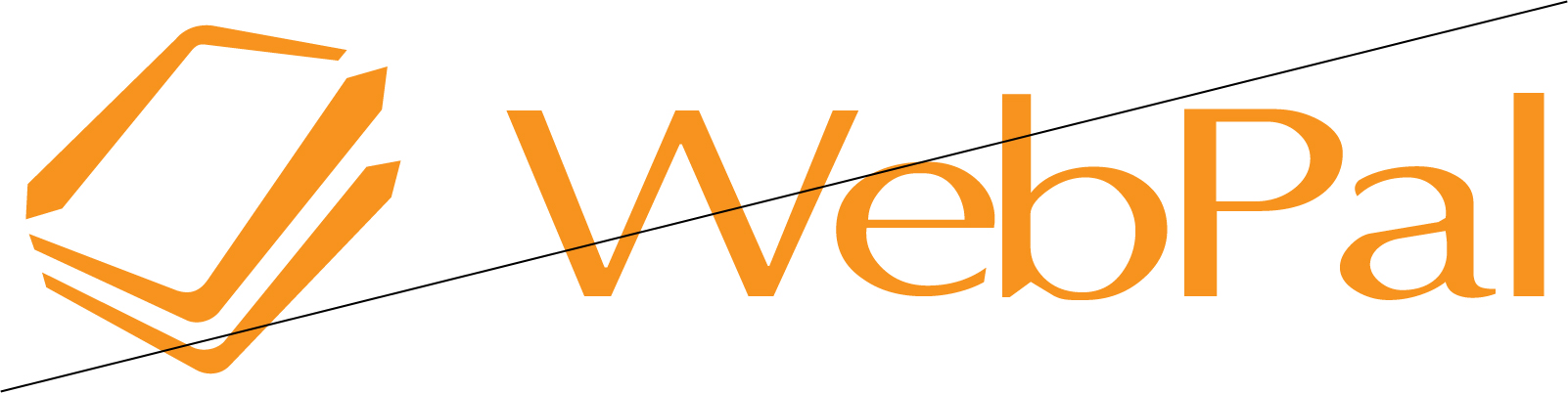 webpal cloud server logo, altered font